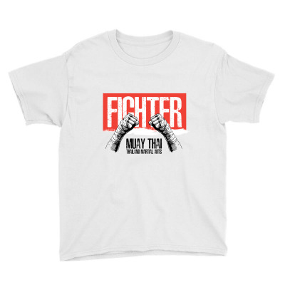 Concept Of Muay Thai Martial Artsconcept Of Muay Thai Martial Arts Youth Tee Designed By Roger
