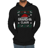 Grandma Ugly Sweater Christmas Lightweight Hoodie | Artistshot