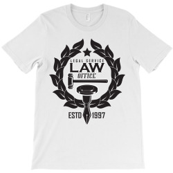 emblem of lawyer agency or notary T-Shirt | Artistshot