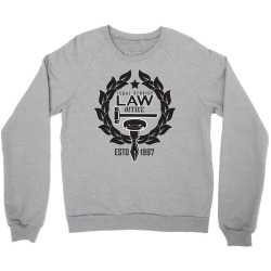 emblem of lawyer agency or notary Crewneck Sweatshirt | Artistshot
