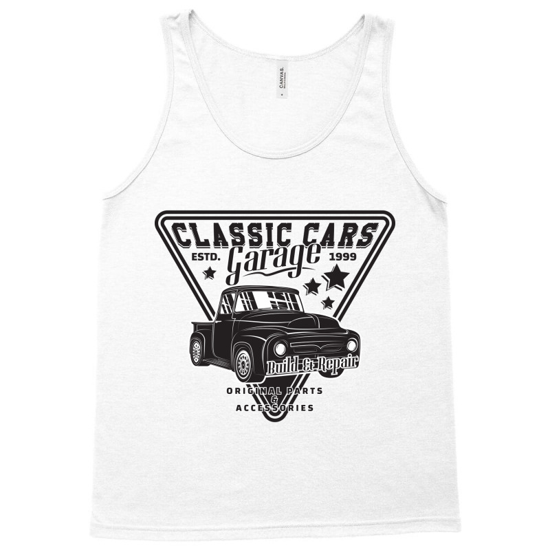 Emblem Of Muscle Car Repair And Service Organisationtion 2 Tank Top | Artistshot