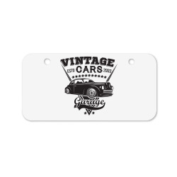 Emblem of muscle car repair and service organisationtion Bicycle License Plate | Artistshot