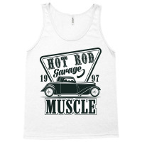 Emblem Of Muscle Car Repair And Service Organizationtion (2) Tank Top | Artistshot