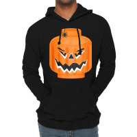 Halloween Pumpkin Building Brick Figure Jack O Lantern Lightweight Hoodie | Artistshot