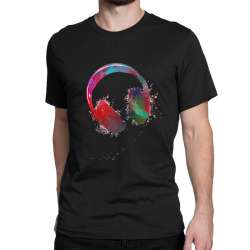 headphones music t  shirtmusic headphones #headphones #music t  shirt Classic T-shirt | Artistshot