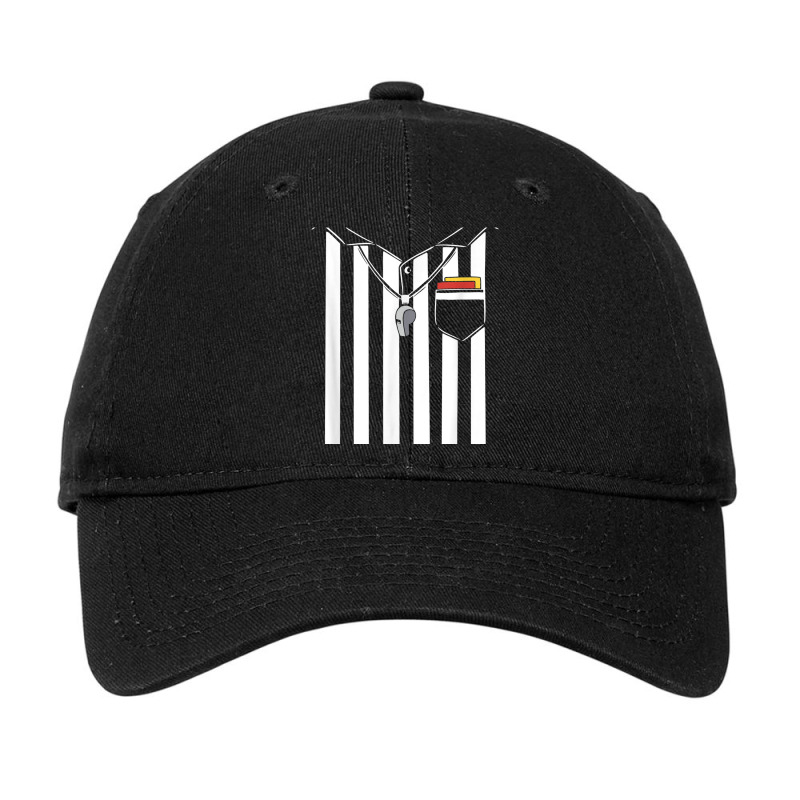 Funny Soccer Referee Halloween Party Costume Adjustable Cap | Artistshot