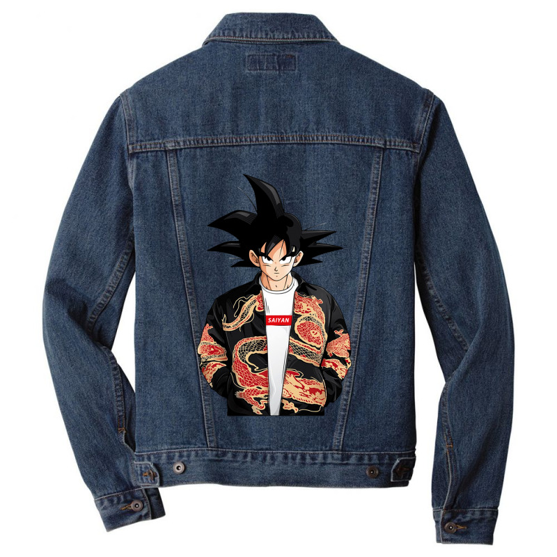 Goku Drip Fashion Men Denim Jacket | Artistshot