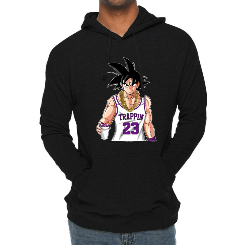 Trap Goku Classic 1 Lightweight Hoodie | Artistshot