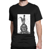 Sitting Bull Ink Portrait.2 Classic T-shirt | Artistshot