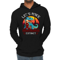 Lets Make Hereditary Hemochromatosis Extinct Dinosaur Men Women Kid Lightweight Hoodie | Artistshot