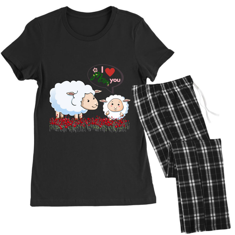 I Love You Mom Withe Cute Women's Pajamas Set | Artistshot