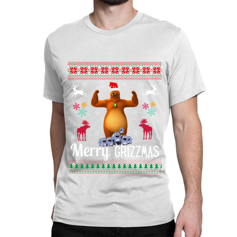 TheShirtGypsy Merry Grizzmas Christmas T-Shirt