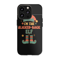 I'm The Slicked Back Elf Matching Team Squad Groovy Text Iphone 13 Pro Case | Artistshot