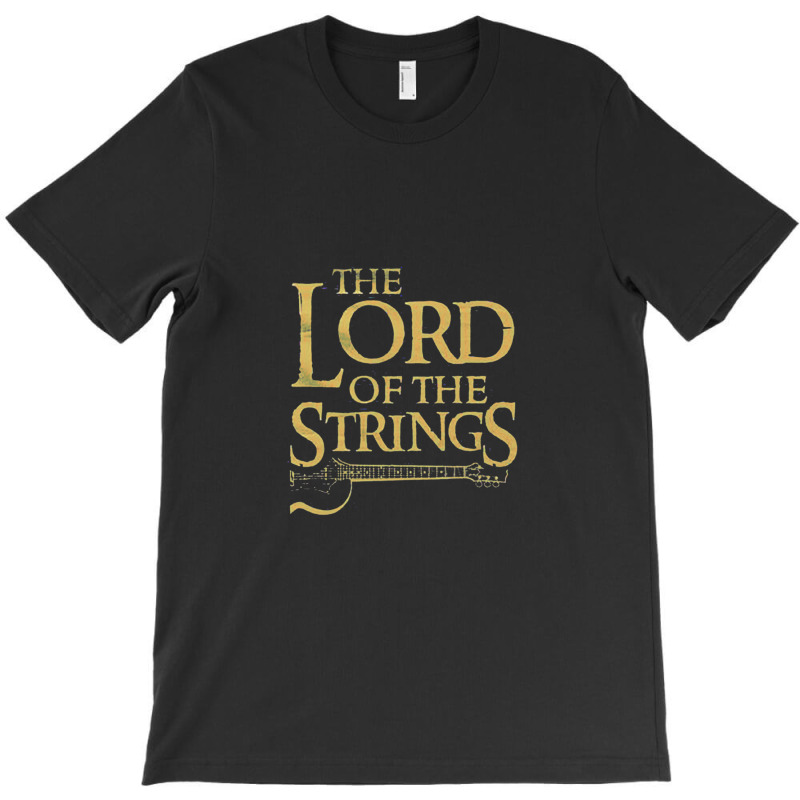 The Lord Of The Strings - Electric Guitar T-Shirt by DavidDurbin | Artistshot