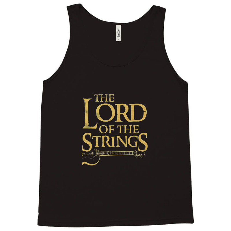 The Lord Of The Strings - Electric Guitar Tank Top by DavidDurbin | Artistshot