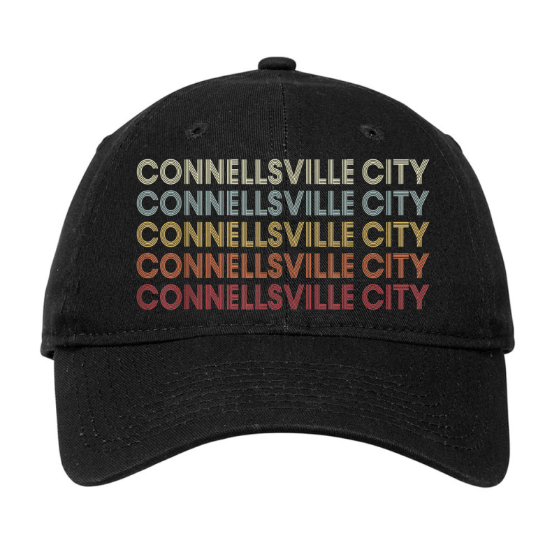 Connellsville City Pennsylvania Connellsville City Pa Retro Adjustable Cap by Clinical | Artistshot