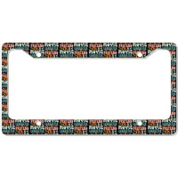 Hippie Halloween Costume Pretend I'm A Movie Character License Plate Frame | Artistshot