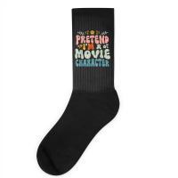 Hippie Halloween Costume Pretend I'm A Movie Character Socks | Artistshot