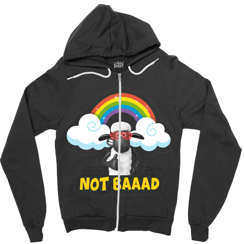 Shaun The Sheep Cloud  Retro Zipper Hoodie | Artistshot