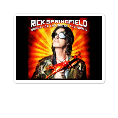 Rick Springfield Sticker Designed By Sisi Kumala