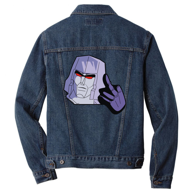 Mega Flipped Off Men Denim Jacket | Artistshot