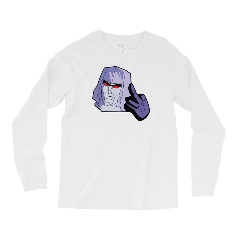 Mega Flipped Off Long Sleeve Shirts | Artistshot