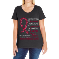 Supporting Fighter Hereditary Hemochromatosis Awareness Ladies Curvy T-shirt | Artistshot