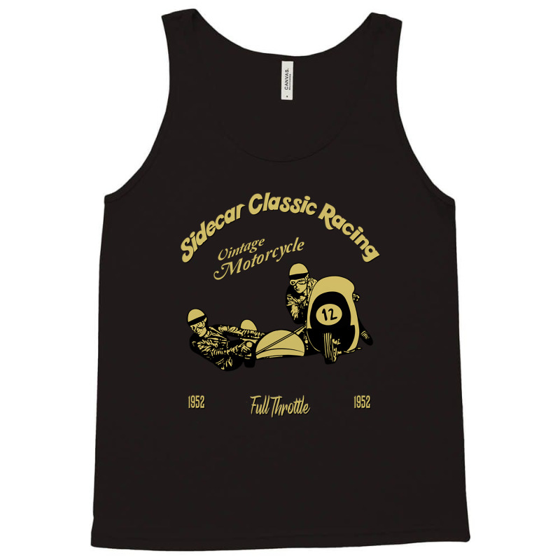 Sidecar Classic Racing Tank Top by kongkonroru | Artistshot