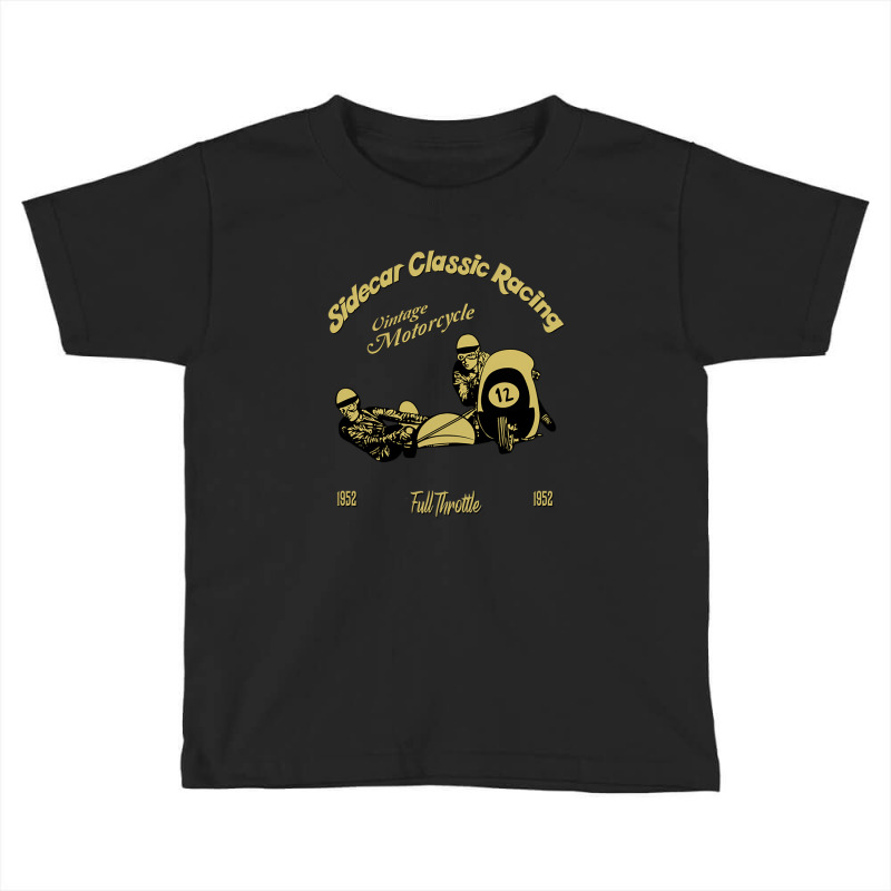 Sidecar Classic Racing Toddler T-shirt by kongkonroru | Artistshot