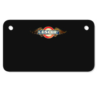 Gasolin' Metal Motorcycle License Plate | Artistshot