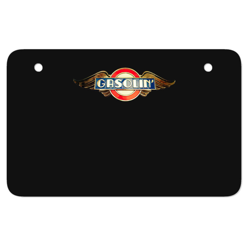 Gasolin' Metal Atv License Plate | Artistshot