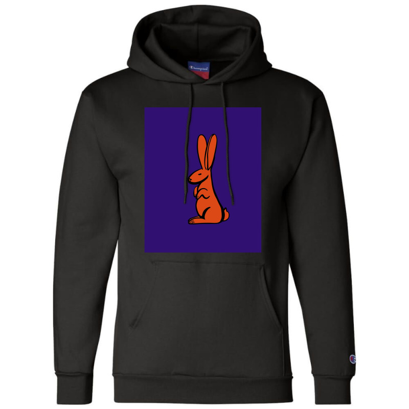 Rabbit With Long Ears Champion Hoodie by CindyBriner | Artistshot