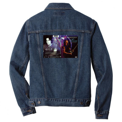 Rick Springfield Men Denim Jacket Designed By Sisi Kumala