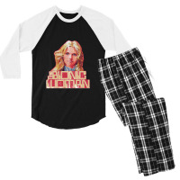 The Bionic Woman, Distressed Men's 3/4 Sleeve Pajama Set | Artistshot