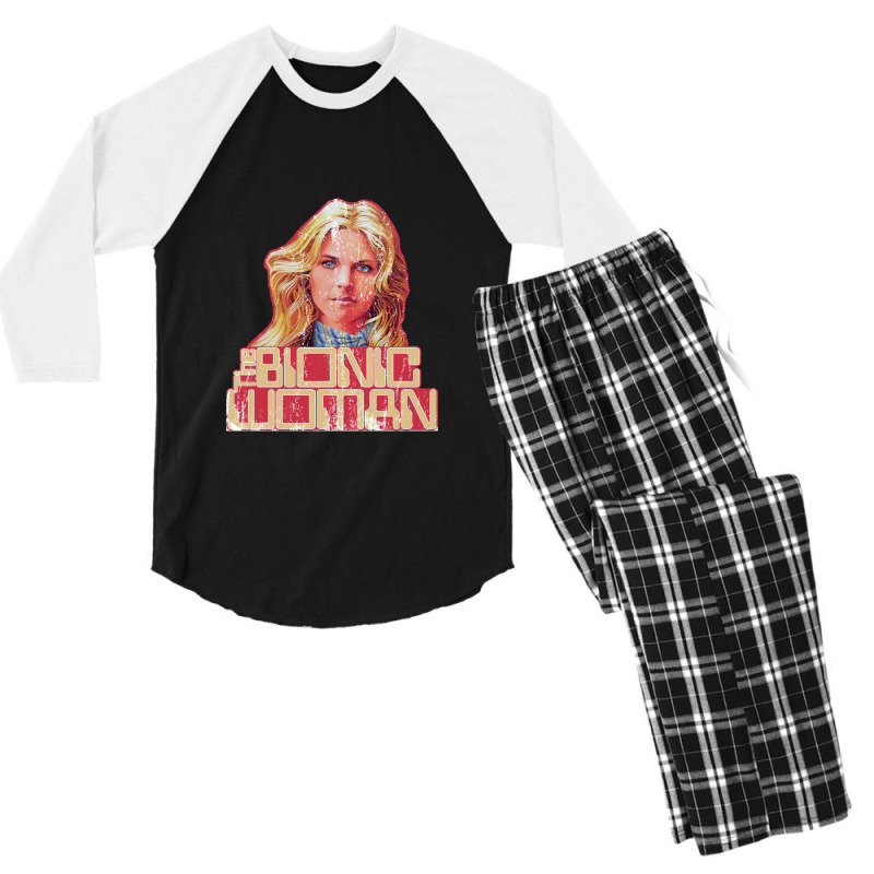 The Bionic Woman, Distressed Men's 3/4 Sleeve Pajama Set by ceejayshammah | Artistshot