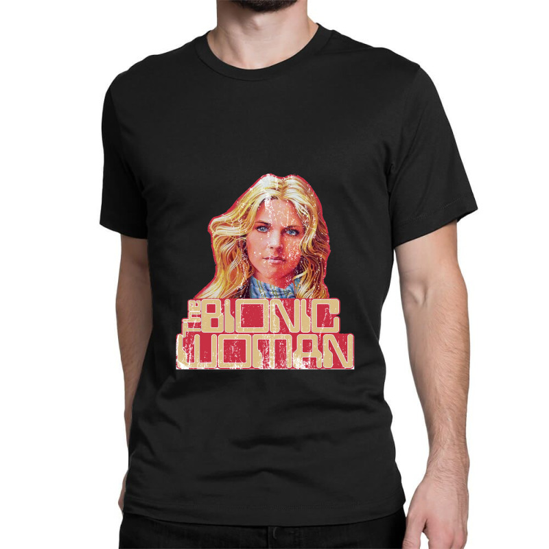 The Bionic Woman, Distressed Classic T-shirt by ceejayshammah | Artistshot