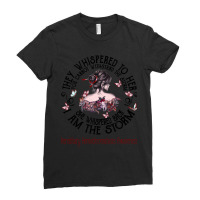 Women Hereditary Hemochromatosis Warrior I Am The Storm Ladies Fitted T-shirt | Artistshot