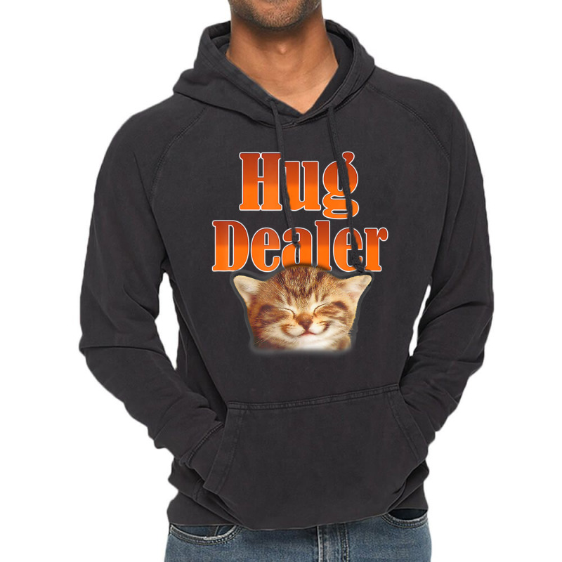 Cat Hug Dealer Cute Kitty For Feline Fans Vintage Hoodie | Artistshot