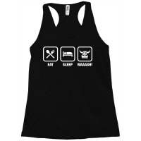 Eat Sleep Waaagh! Orks Warhammer 40k Inspired   Gaming Essential Racerback Tank | Artistshot