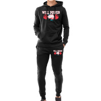 Will Power   Barbell   Gym   Powerlifting Hoodie & Jogger Set | Artistshot