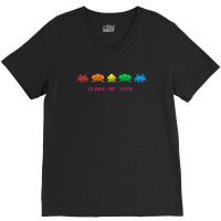 Space Invaders - Class Of 1978 V-neck Tee | Artistshot