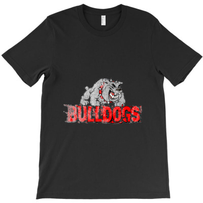 The Bulldogs, Distressed T-shirt Designed By Ceejayshammah