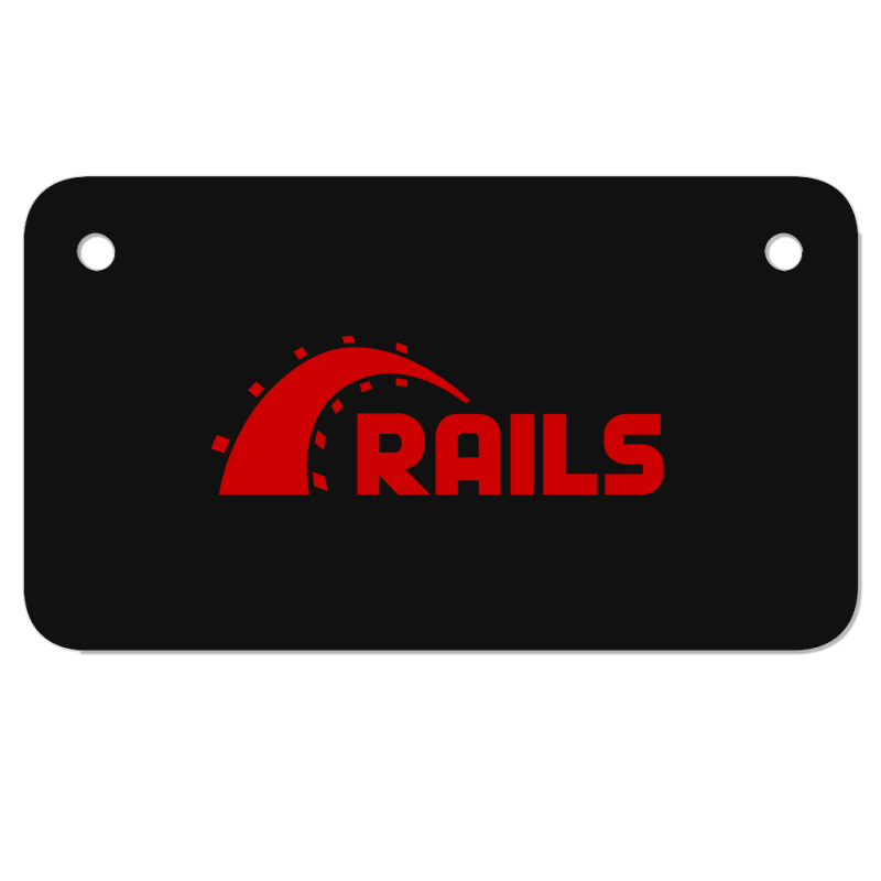 Ruby On Rails Motorcycle License Plate | Artistshot