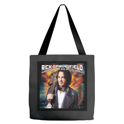 Rick Springfield Tote Bags Designed By Sisi Kumala