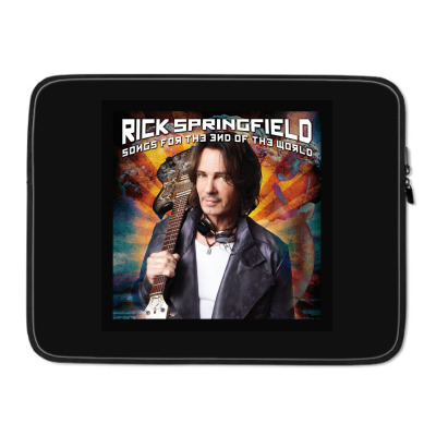Rick Springfield Laptop Sleeve Designed By Sisi Kumala