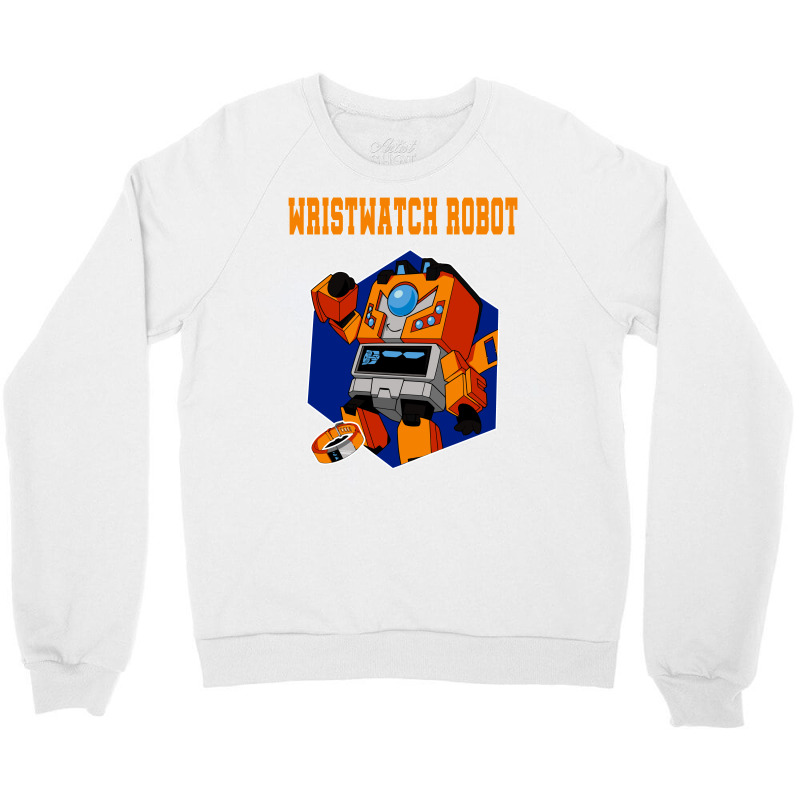 Wristwatch Robot Crewneck Sweatshirt | Artistshot