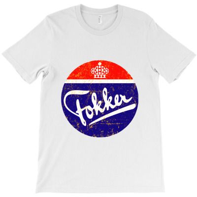 Fokker Airplanes T-shirt Designed By Pastellmagic