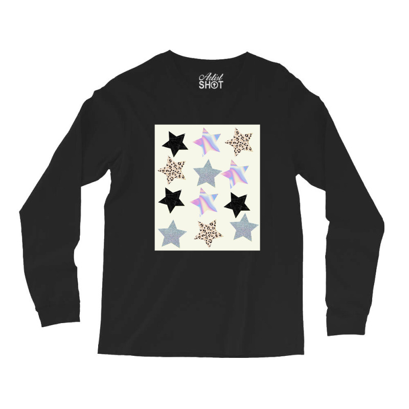 Aesthetic Collage Stars Long Sleeve Shirts | Artistshot