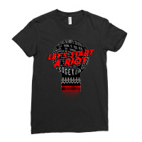 Let_s Start A Riot! Remastered Ladies Fitted T-shirt | Artistshot