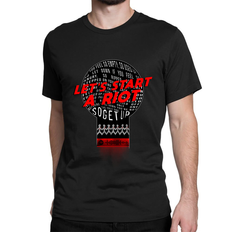 Let_s Start A Riot! Remastered Classic T-shirt | Artistshot